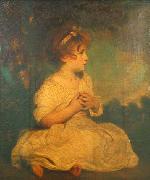 Sir Joshua Reynolds The Age of Innocence USA oil painting artist